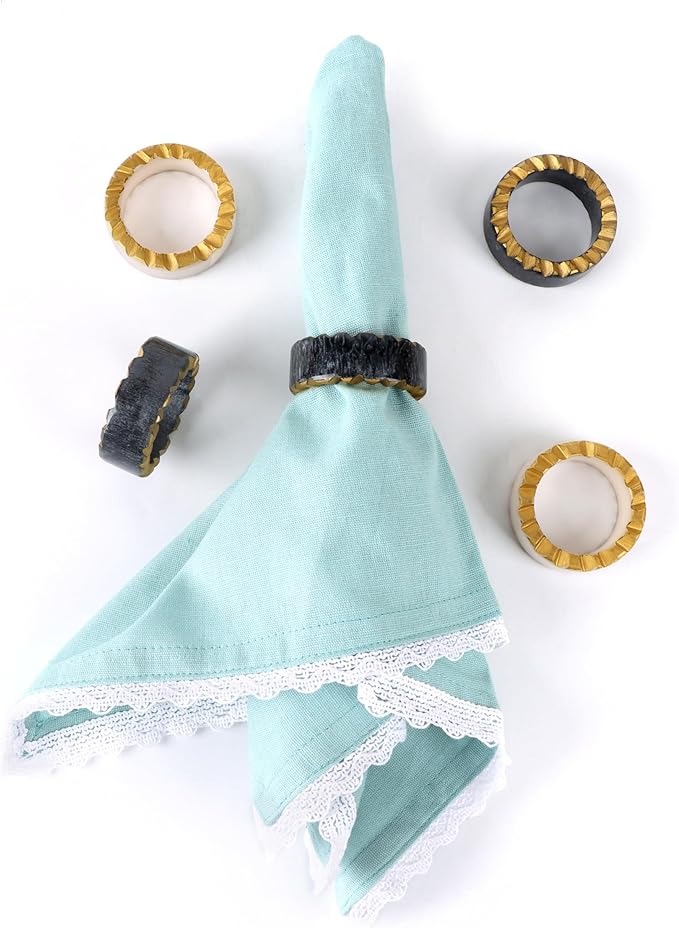 Epoxy Resin Napkin Rings Set of 12 - Image 8