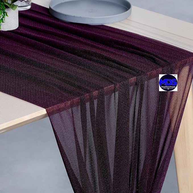 MDS Halloween Chiffon Table Runner - Image 4