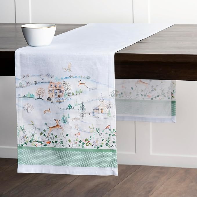 Maison d' Hermine Table Runner 100% Cotton Single Layer Table Runners 108 - Image 9