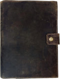 Refillable Leather Journal | Premium Lined A5 Notebook Cover | 200 Ruled by Modest+Goods