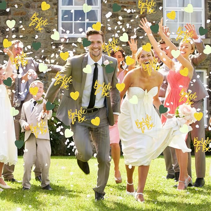 200PC Sage Green Bachelorette Party Decorations Bridal Shower Confetti - Image 4
