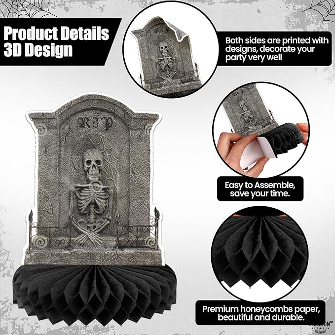 KatchOn, Halloween Tombstone Honeycombs - Image 3