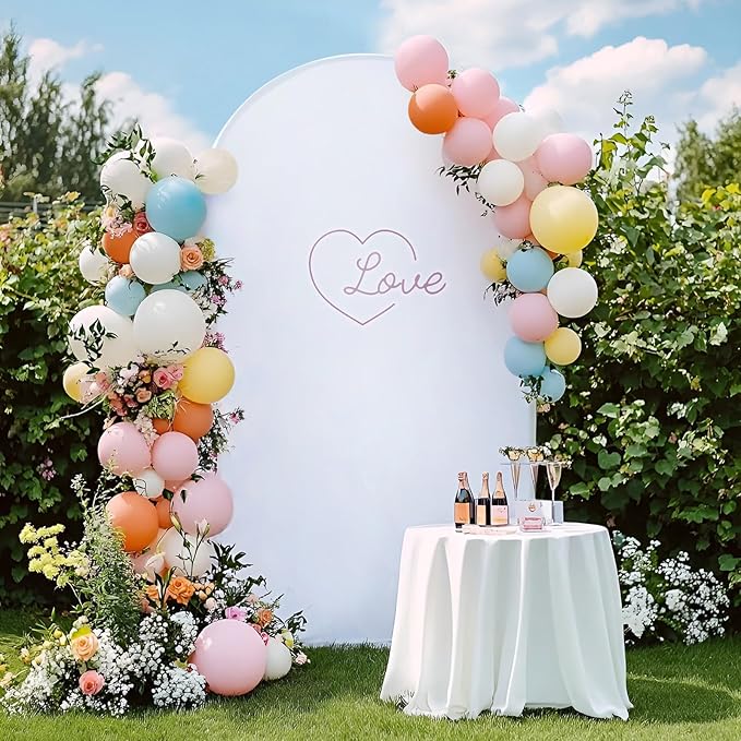 Skypatio 7.2FT Wedding Metal Arch Backdrop Stand - Image 5