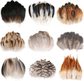 MAOFENG 270pcs 9 Styles Natural Bulk Feathers Assorted Mixed Feathers by MAOFENGFEATHER