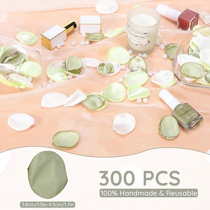 SUREAM Rose Petals for Decoration, Scatter Petals for Wedding Aisle Scatter - Image 2