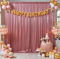 20ftx10ft Rose Gold Sequin Backdrop Curtain by CO-AVE