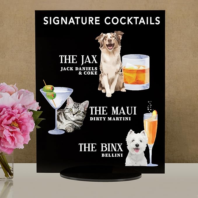 Pet Signature Drink Wedding Signs - Image 2