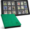 Toploader Binder with 9-Pocket Pages, Holds 288 "3×4" Rigid Toploader Hard Cases by Arkeiliy