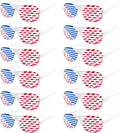 American Flag USA Patriotic Design Plastic Shutter Glasses Shades Sunglasses by SuperZOutlet