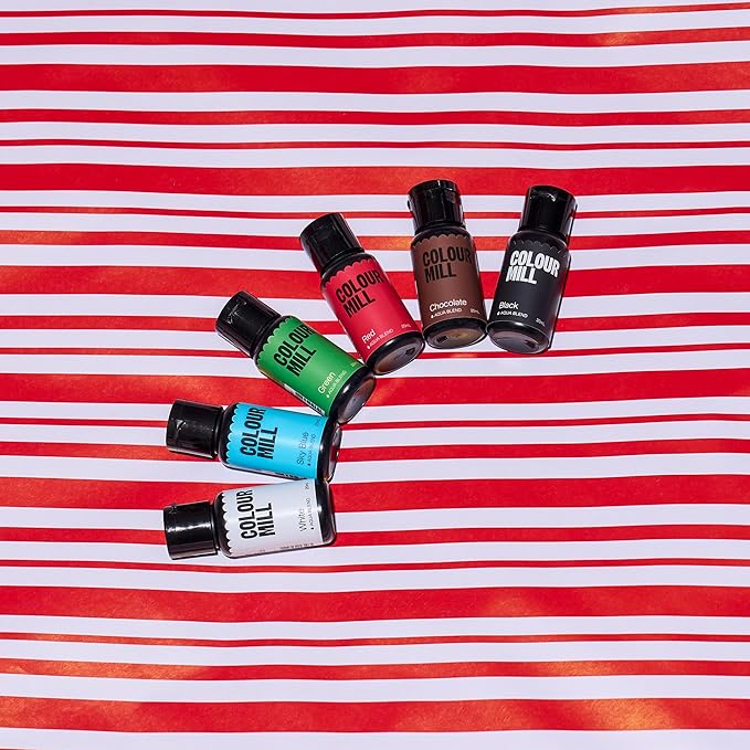 Colour Mill Aqua Blend Water-Based Food Coloring, 20 Milliliter Holiday Pack - Image 3