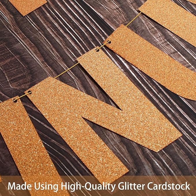 TaoBary 112 Pcs DIY Letter Kit Glitter Customizable Banner Letters Include 107 - Image 4