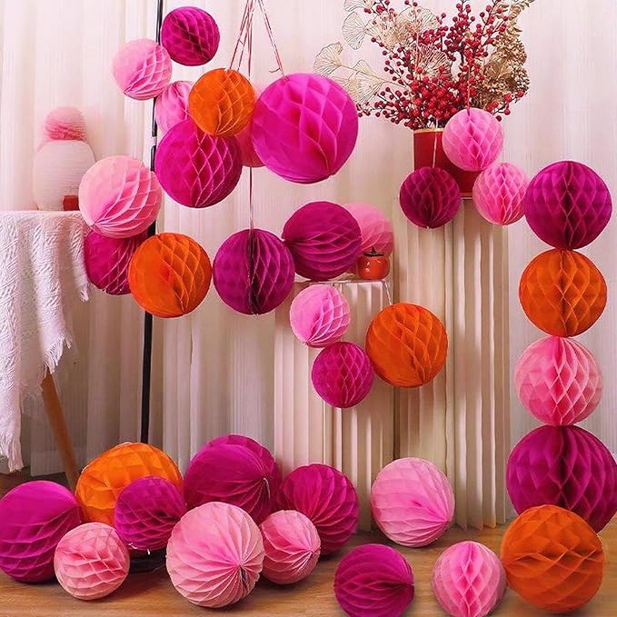 Paper Honeycomb Balls Decorations - Image 6