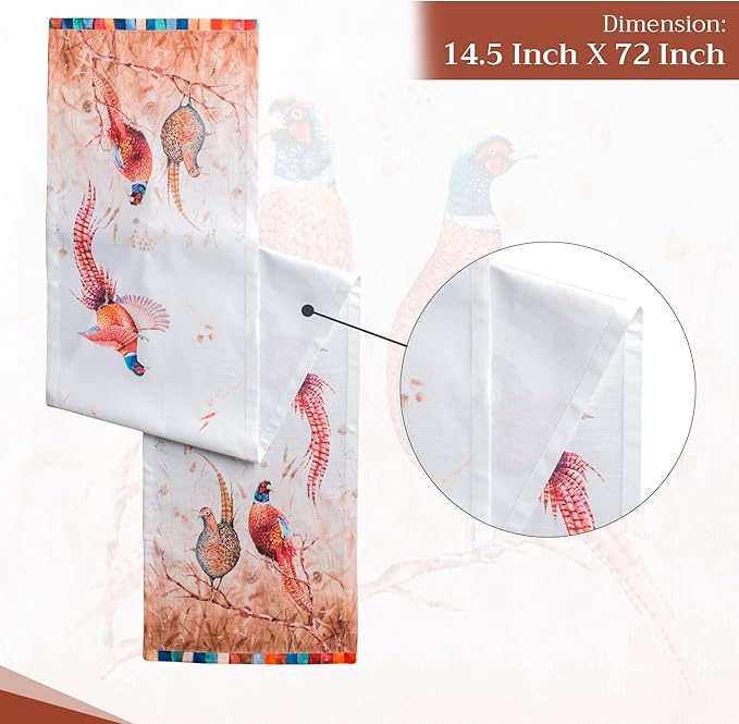 Maison d' Hermine Table Runner 100% Cotton Single Layer Table Runners 72 inches - Image 4