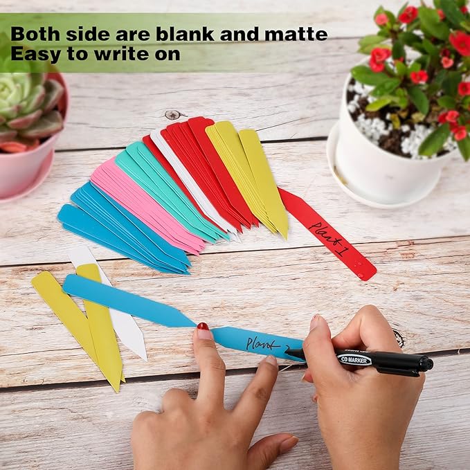 Plant Labels 300Pcs 4 Inch Plastic Plant Name Tags - Image 3