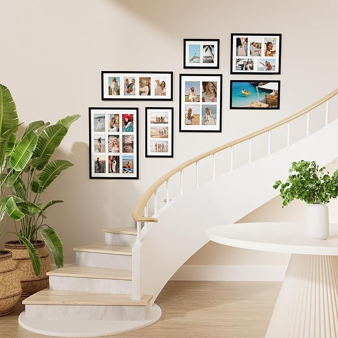 Vittanly 12x16 Collage Picture Frame, Displays 4Pcs 5x7 Pictures - Image 4