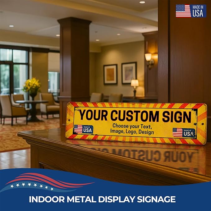 Custom Arrow Metal Sign by DC | Directional Signs - Image 2