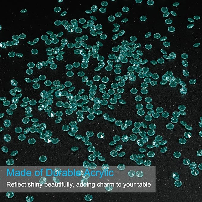 PATIKIL 10000 Pcs Wedding Table Scatter Confetti Crystals 4.5mm Acrylic - Image 3