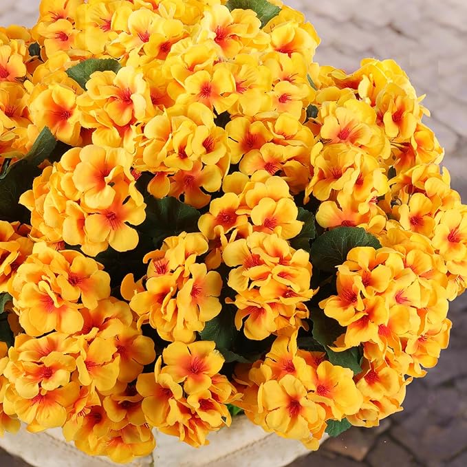 Hananona Artificial Geranium Flowers - Image 7