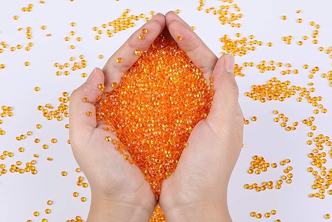 10000 pcs/Pack Wedding Table Scatter Confetti Crystals Acrylic Diamonds Vase - Image 3