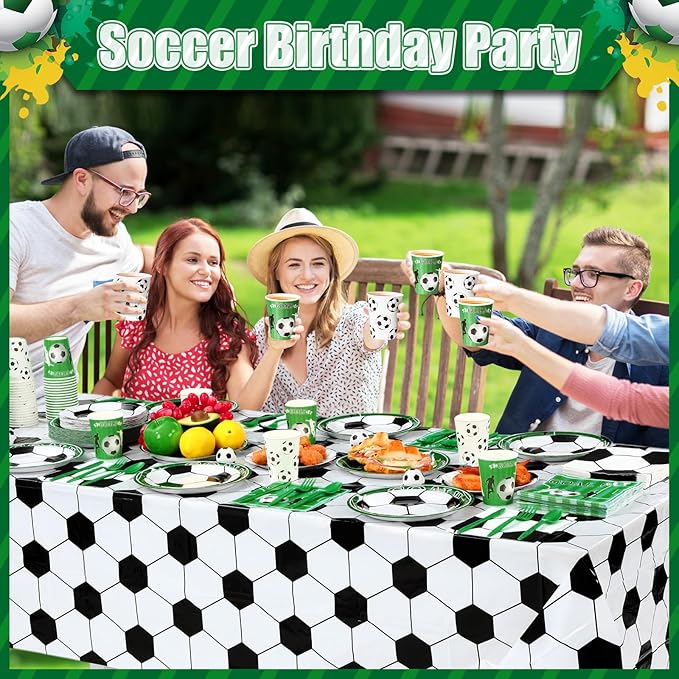 452 Pcs Soccer Party Decorations - Image 5