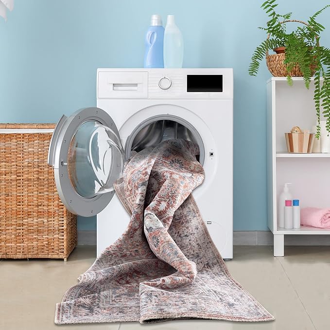 Bloom Rugs Caria Washable Non-Slip 12 ft Runner - Image 3