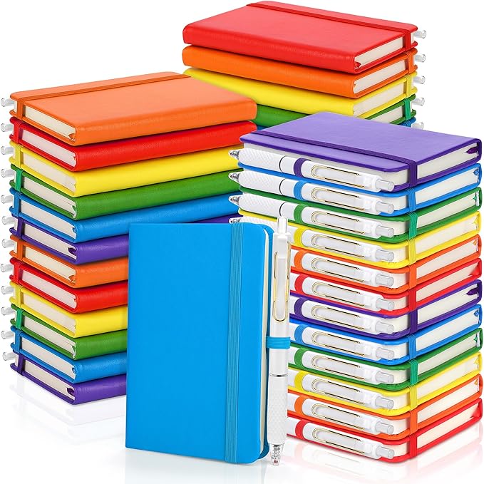 Aneco 50 Sets Pocket Notebook Journals by Aneco