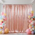 SquarePie Sequin Backdrop Curtain Not See Through Thick Background by SquarePie