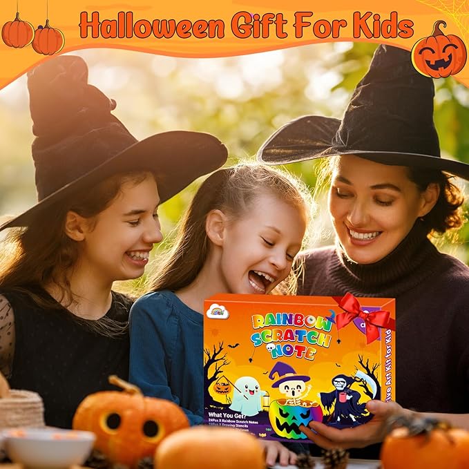 ZMLM Rainbow Scratch Party Favors Kids: Birthday Gifts Toy Bulk Scratch Art - Image 6