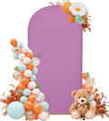 Wedding Arch Cover 5FT Arch Backdrop Cover Spandex Fitted Arch Cover by Unknown