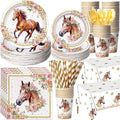 452 Pcs Horse Birthday Decorations by Potchen
