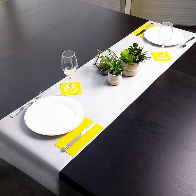 American Homestead Paper Table Runner Roll - 78 ft. Disposable Linen-Like Table - Image 7