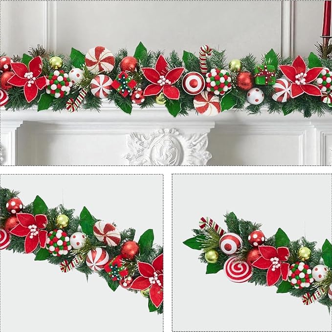 Christmas Peppermint Garland - Image 5