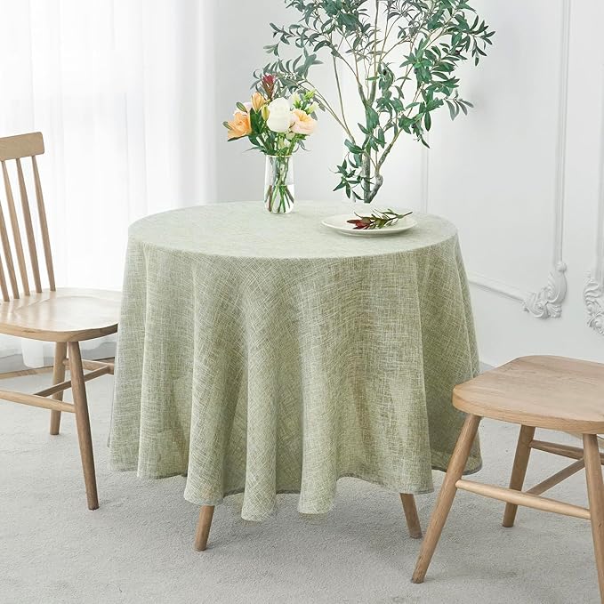 maxmill Flaxy Faux Linen Tablecloth - Image 9