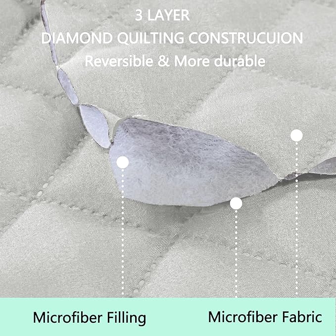 Reversible Sofa Covers Couch Cover Furniture Protector - Image 3