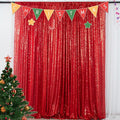 ShinyBeauty Red Sequin-Backdrop-20FTx10FT Sequin Fabric Backdrop by ShinyBeauty