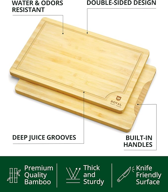 ROYAL CRAFT WOOD Extra Large Cutting Boards - Image 2