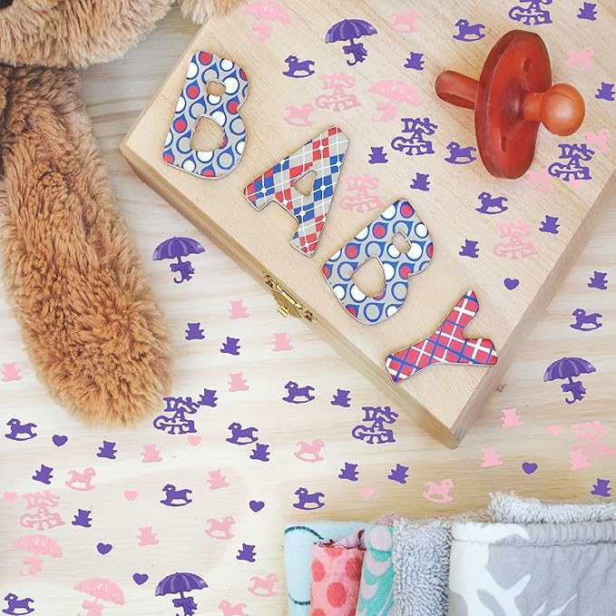 Confetti Girl Sequins Table Confetti Metallic Foil Sprinkles or DIY - Image 5