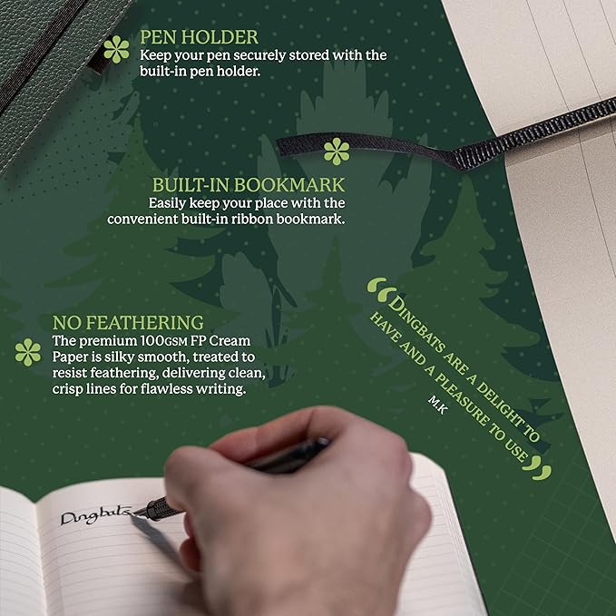Dingbats* Wildlife Plain Writing Journal Notebook A5 - Image 4
