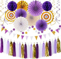 Purple-Gold Graduation Party-Decoration by Hugtmr