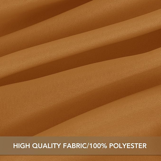 sancua Thanksgiving Square Tablecloths 70x70 Inch Bronze, 2 Pack - Image 6
