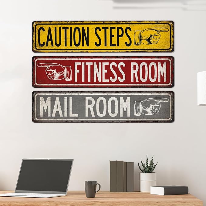Custom Sign Customizable Sign Directional Sign This Way Sign - Image 5