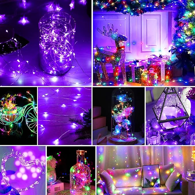 pozzolanas 24 Pack 7ft Waterproof LED Fairy Lights - Image 7