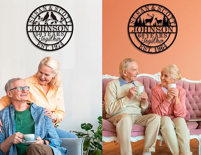 Personalized Christmas Gifts 2025, Custom 50th/40th/60th/70th/30th/1-99 Years - Image 4