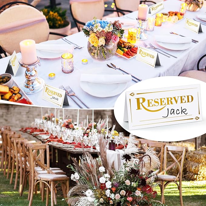 300 Pcs Paper Table Reserved Sign - Image 4