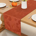 Smiry Thanksgiving Table Runner, 13x72 Inch Waterproof Fabric Damask Table by Smiry