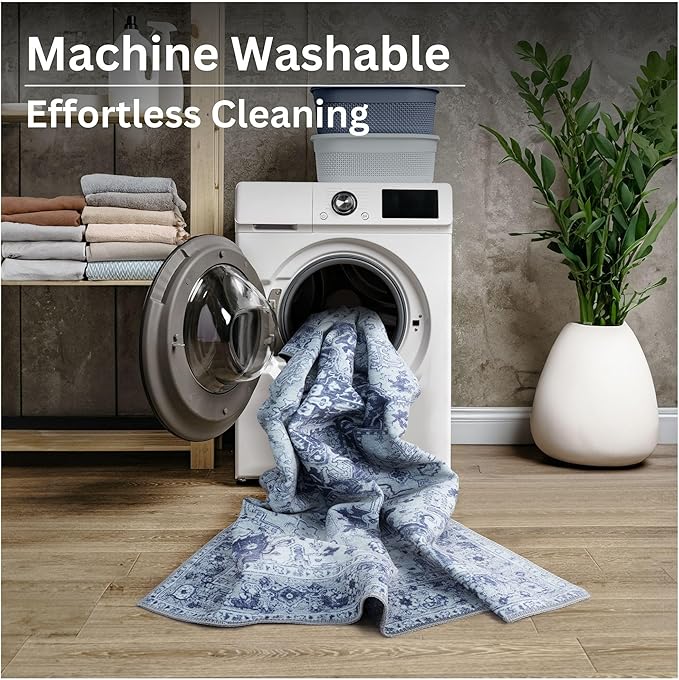 Bloom Rugs Washable Non-Slip 4' x 6' Rug - Image 9