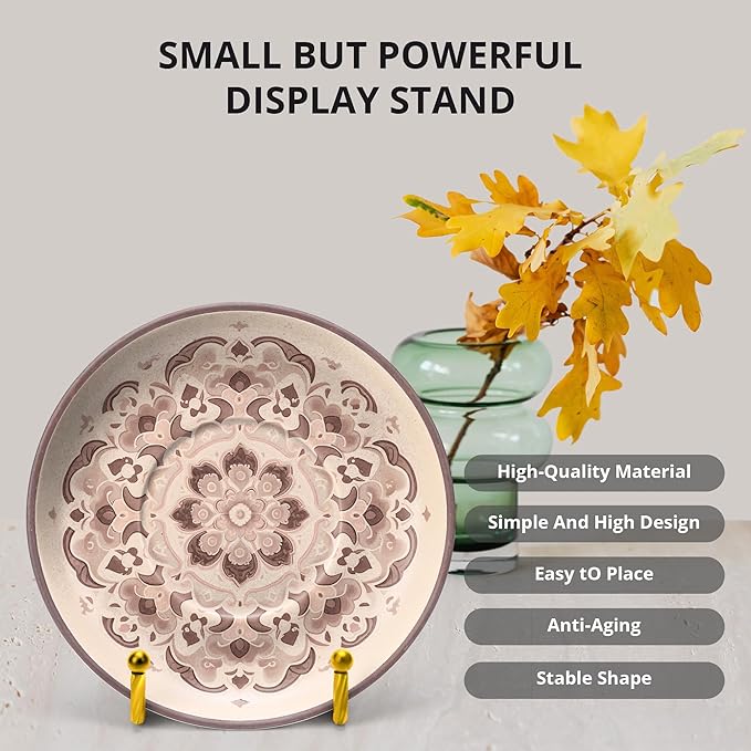 3Inch 3Pack Metal Decorative Plate Stand - Image 5