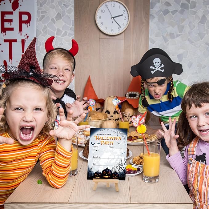 20 Pack Halloween Invitations - Image 7