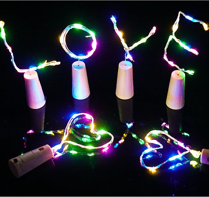 Bottle Lights 12 Pack 20 LEDs Cork Lights - Image 6