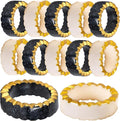 Epoxy Resin Napkin Rings Set of 12 by CLEENTABLE